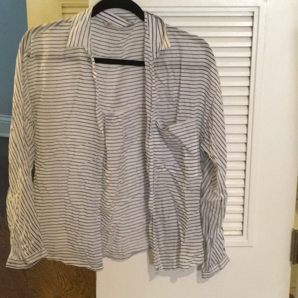 Zara striped top